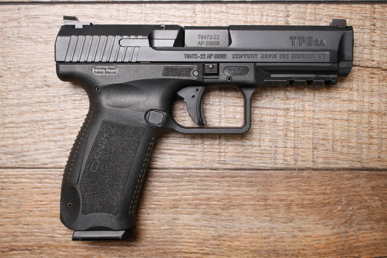 CANIK TP9SA MOD.2 9mm Police Trade-In Pistol