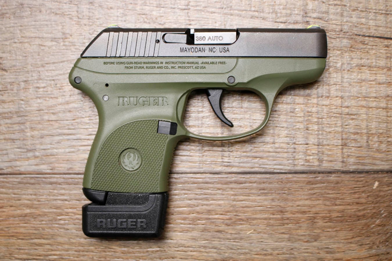 RUGER LCP 380 ACP Police Trade-In Pistol with Holster