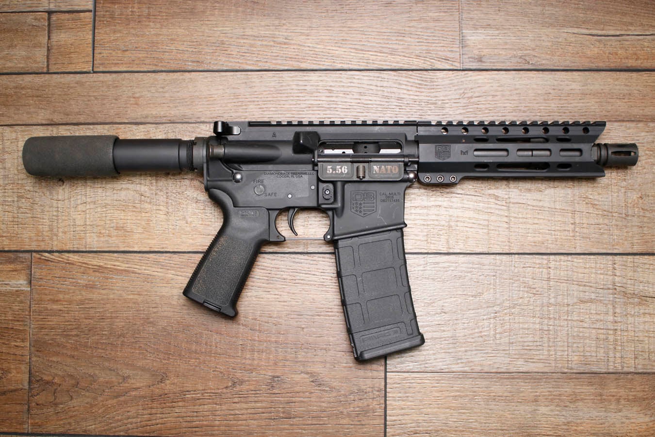 DIAMONDBACK FIREARMS DB15 5.56mm Police Trade-In Pistol