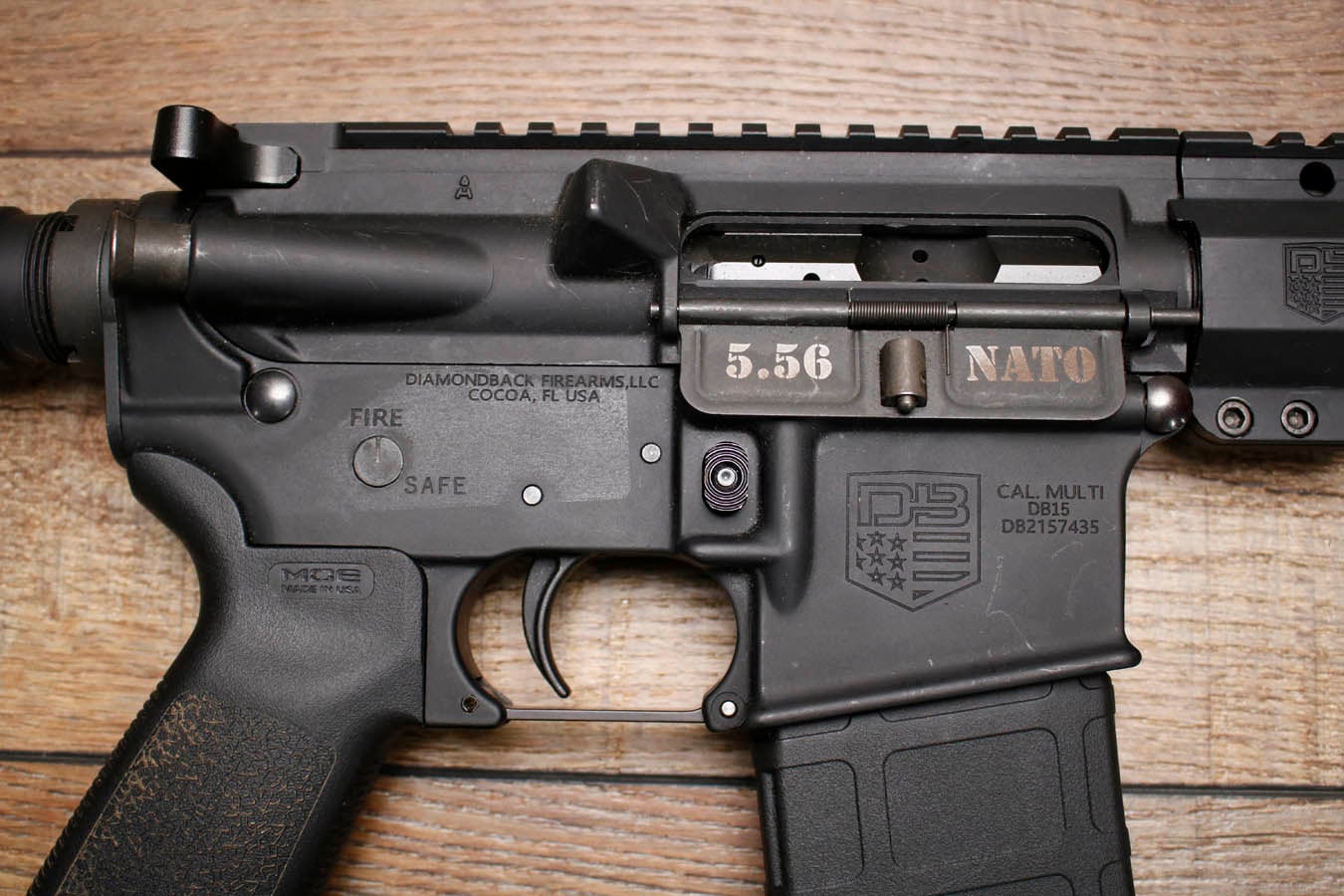 DIAMONDBACK FIREARMS DB15 5.56mm Police Trade-In Pistol