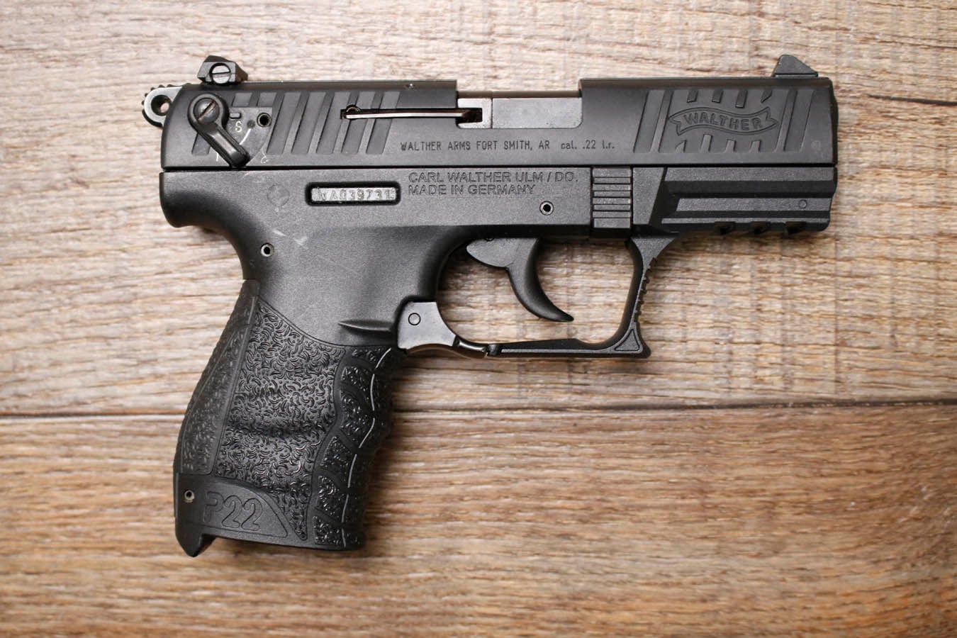 WALTHER P22 22 LR Police Trade-In Pistol (No Magazine)