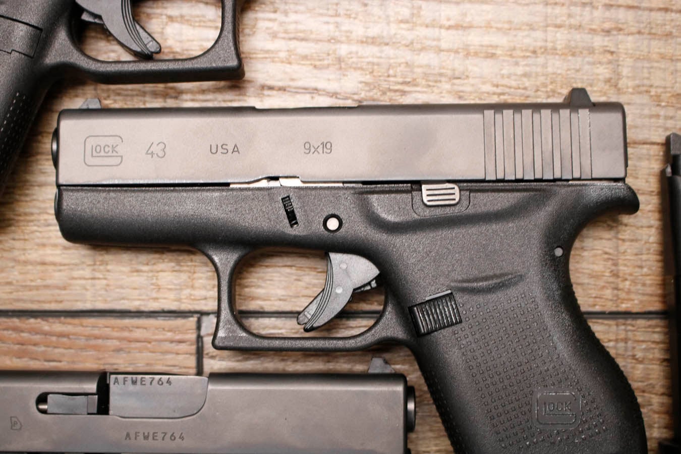 GLOCK 43 9mm US Made Police Trade-In Pistol (Very Good Condition)