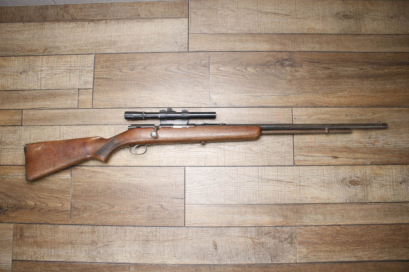 SAVAGE Model 5 22 S,L,LR Police Trade-In Rifle with Scope