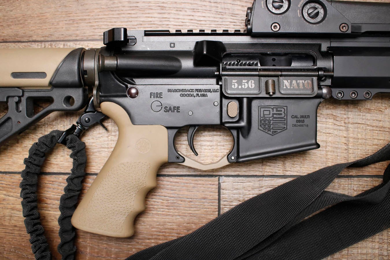 DIAMONDBACK DB15 5.56mm Police Trade-In Pistol with EoTech Sight (No Magazine)