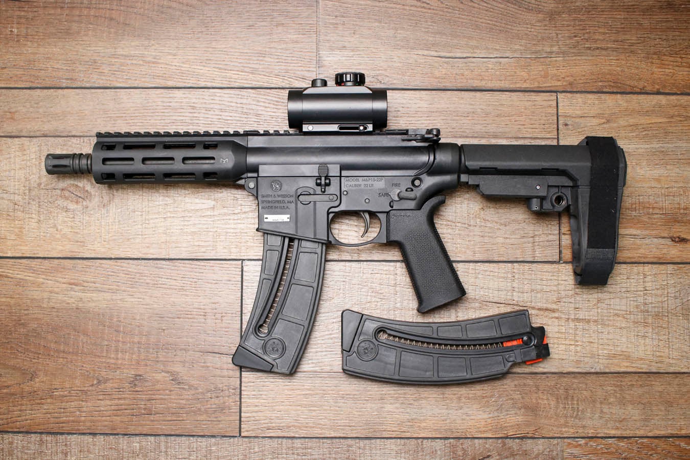 SMITH AND WESSON M&P15-22P 22 LR Police Trade-In Pistol