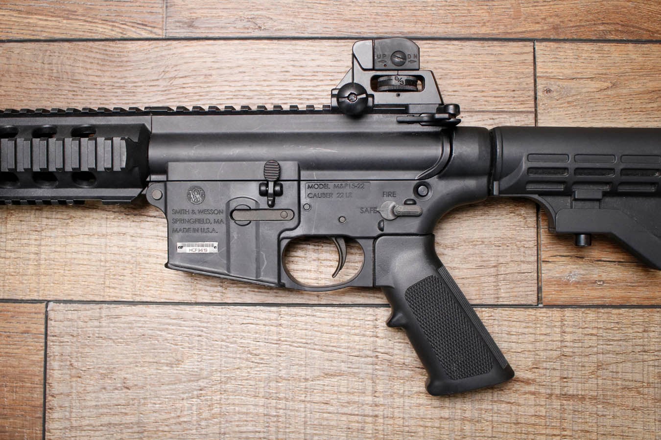 SMITH AND WESSON M&P15-22 22LR Police Trade-In Rifle (No Magazine)