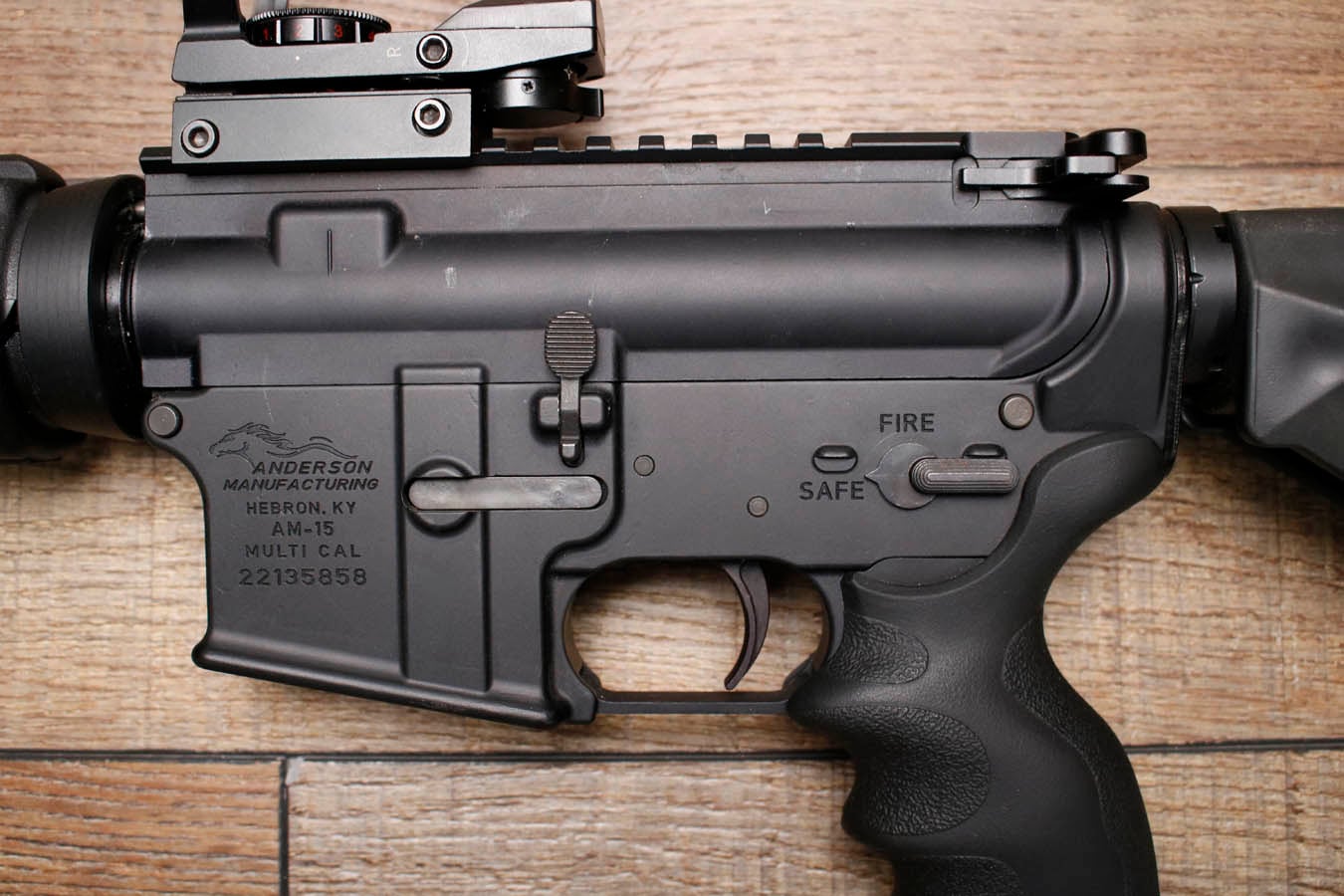 ANDERSON MANUFACTURING AM15 300 Blackout Police Trade-In Pistol (No Magazine)