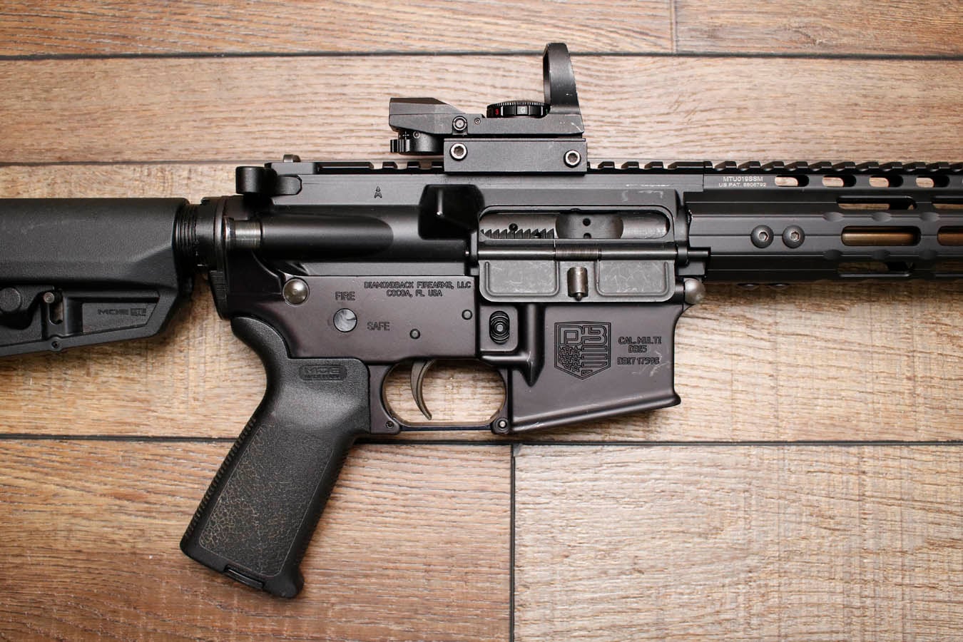 DIAMONDBACK FIREARMS DB15 5.56mm Police Trade-In Rifle (No Magazine)