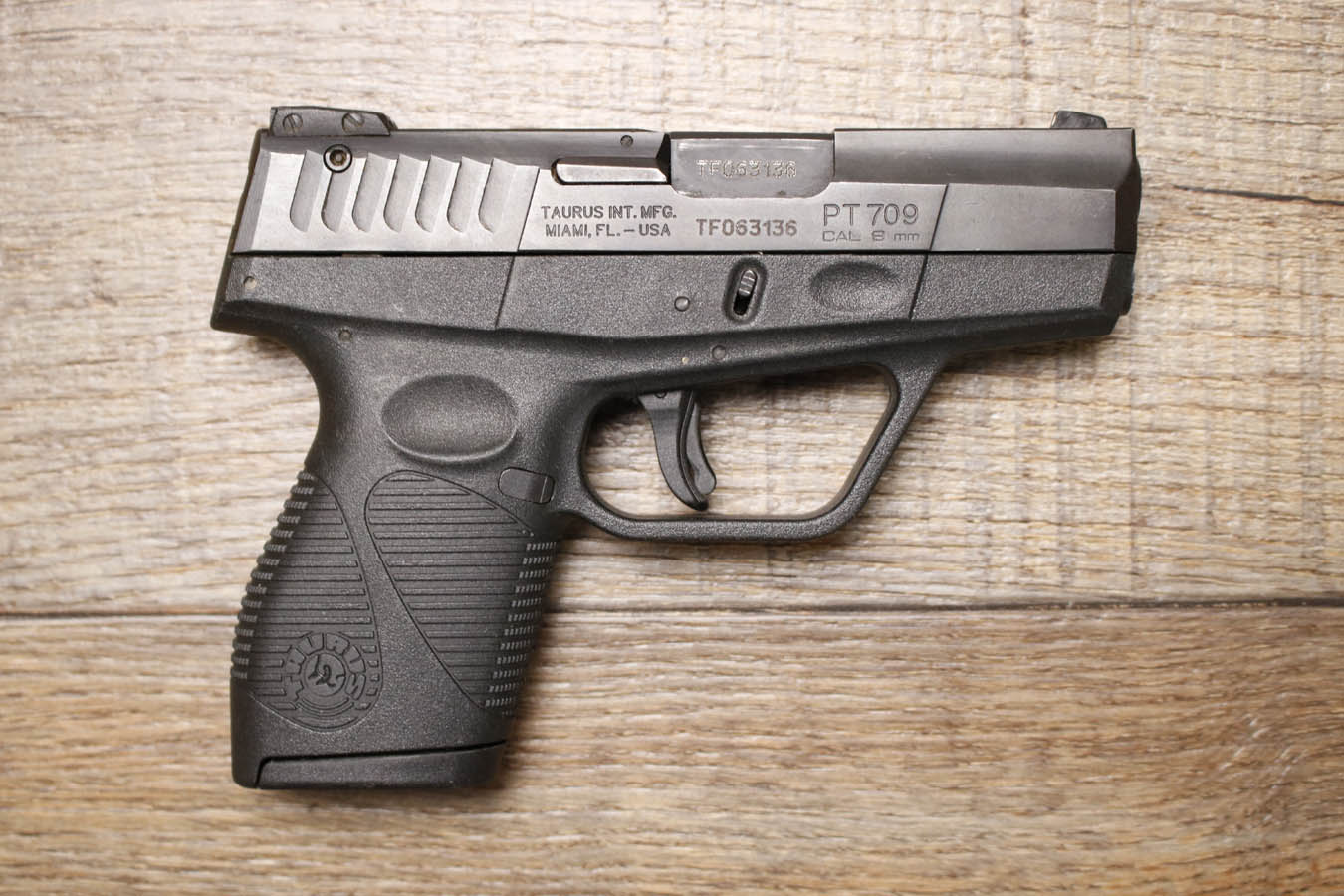 TAURUS PT709 Slim 9mm Police Trade-In Pistol