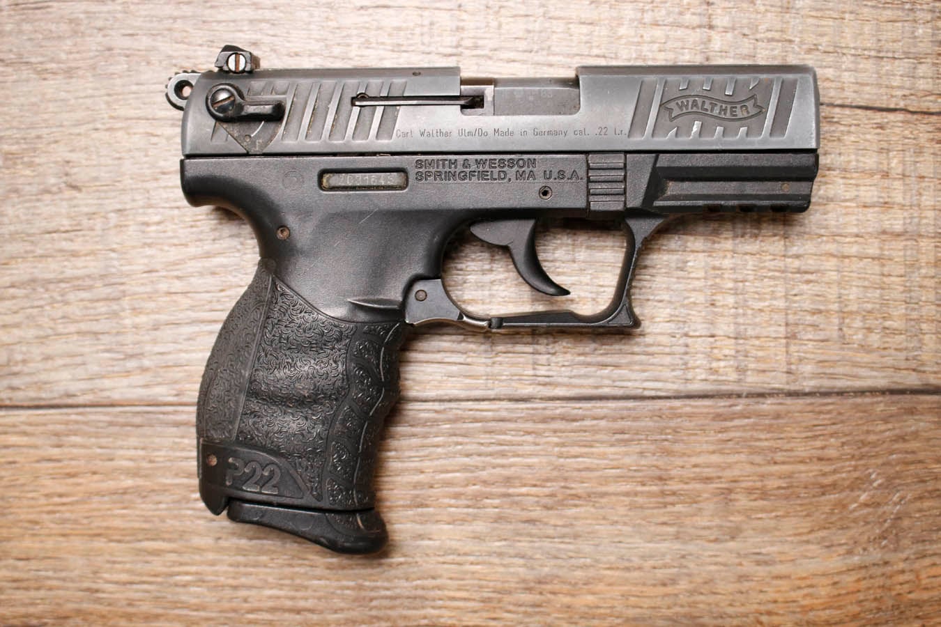 WALTHER P22 22 LR Police Trade-In Pistol