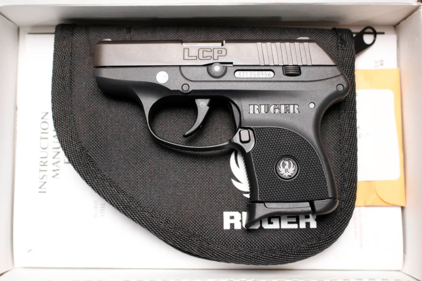RUGER LCP 380 ACP Police Trade-In Pistol with Box