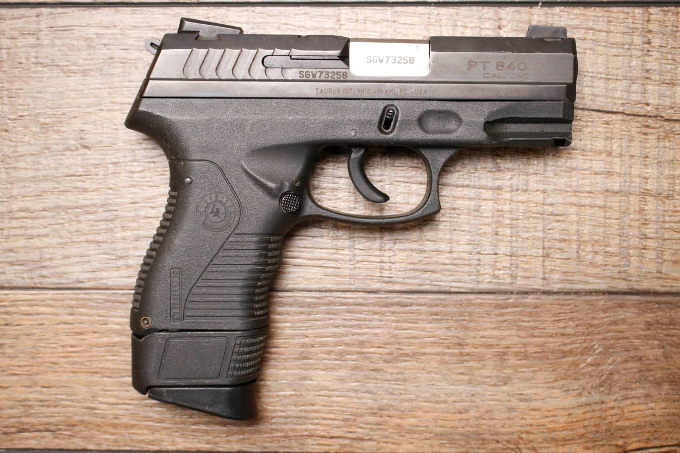 TAURUS PT840C 40 S&W Police Trade-In Pistol