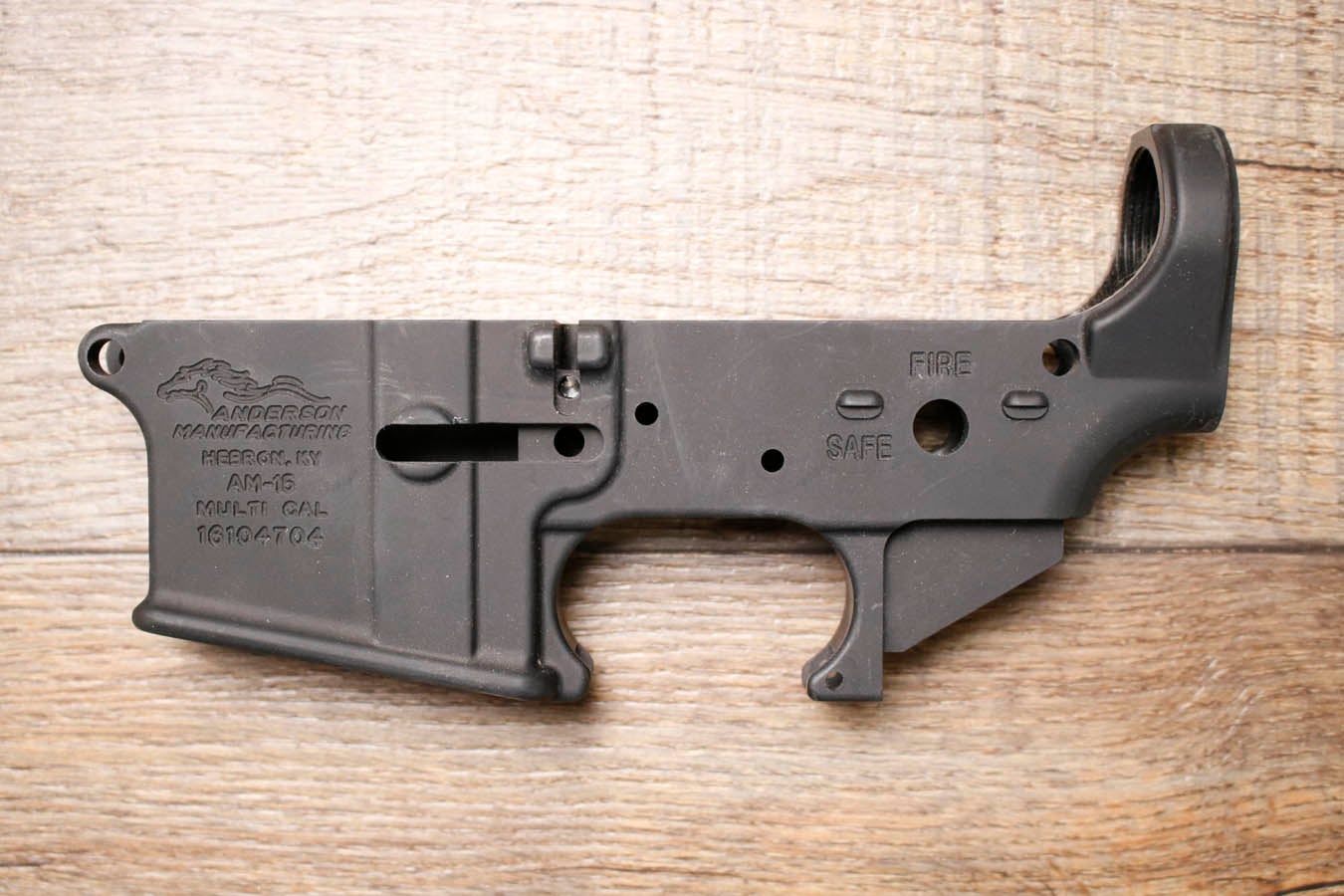 ANDERSON MANUFACTURING AM-15 223 Rem. NFA SBR Stripped Police Trade-In Lower