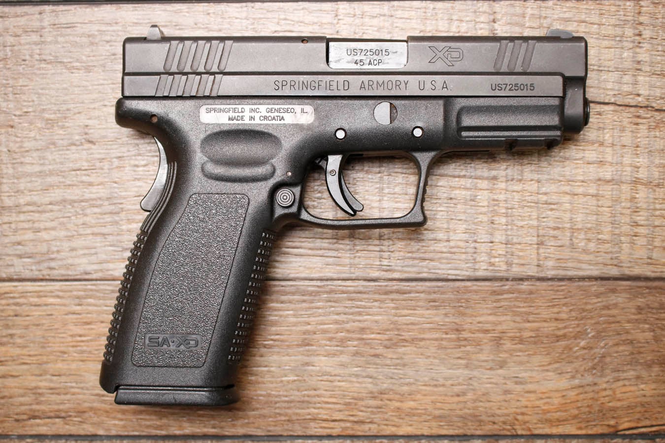 SPRINGFIELD XD-45 45 ACP Police Trade-In Pistol