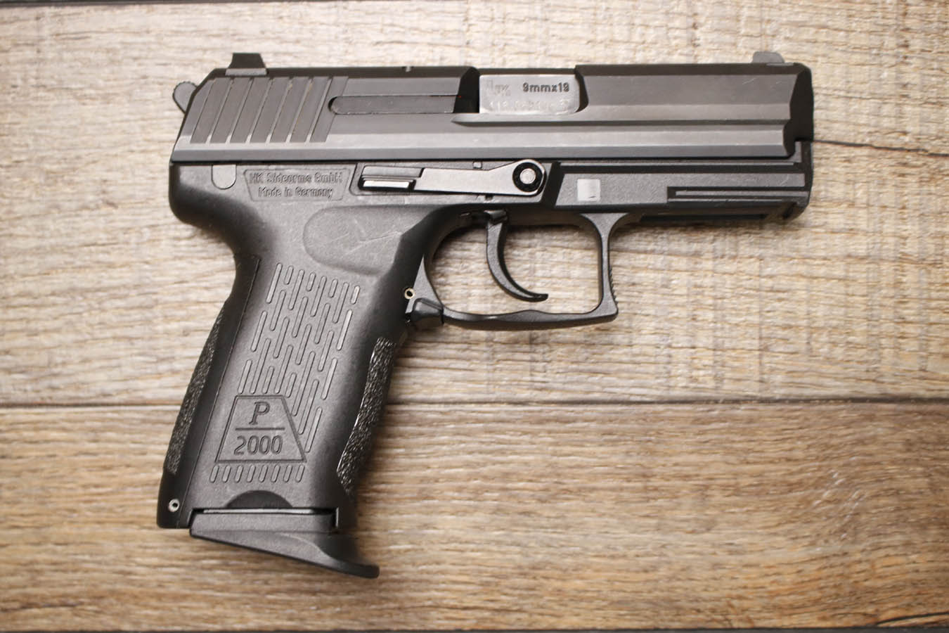 H  K P2000 9mm DA/SA Police Trade-In Pistol