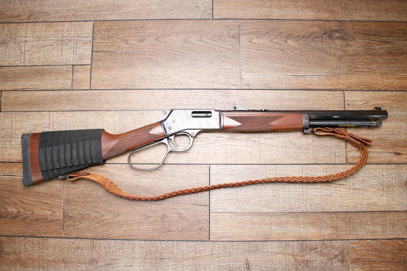 HENRY REPEATING ARMS Big Boy Color Case Hardened 44 Mag/44 Special Police Trade-in Lever Action Rifle