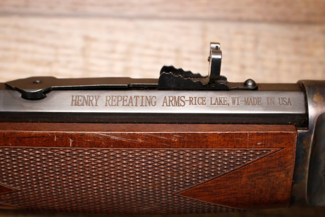 HENRY REPEATING ARMS Big Boy Color Case Hardened 44 Mag/44 Special Police Trade-in Lever Action Rifle