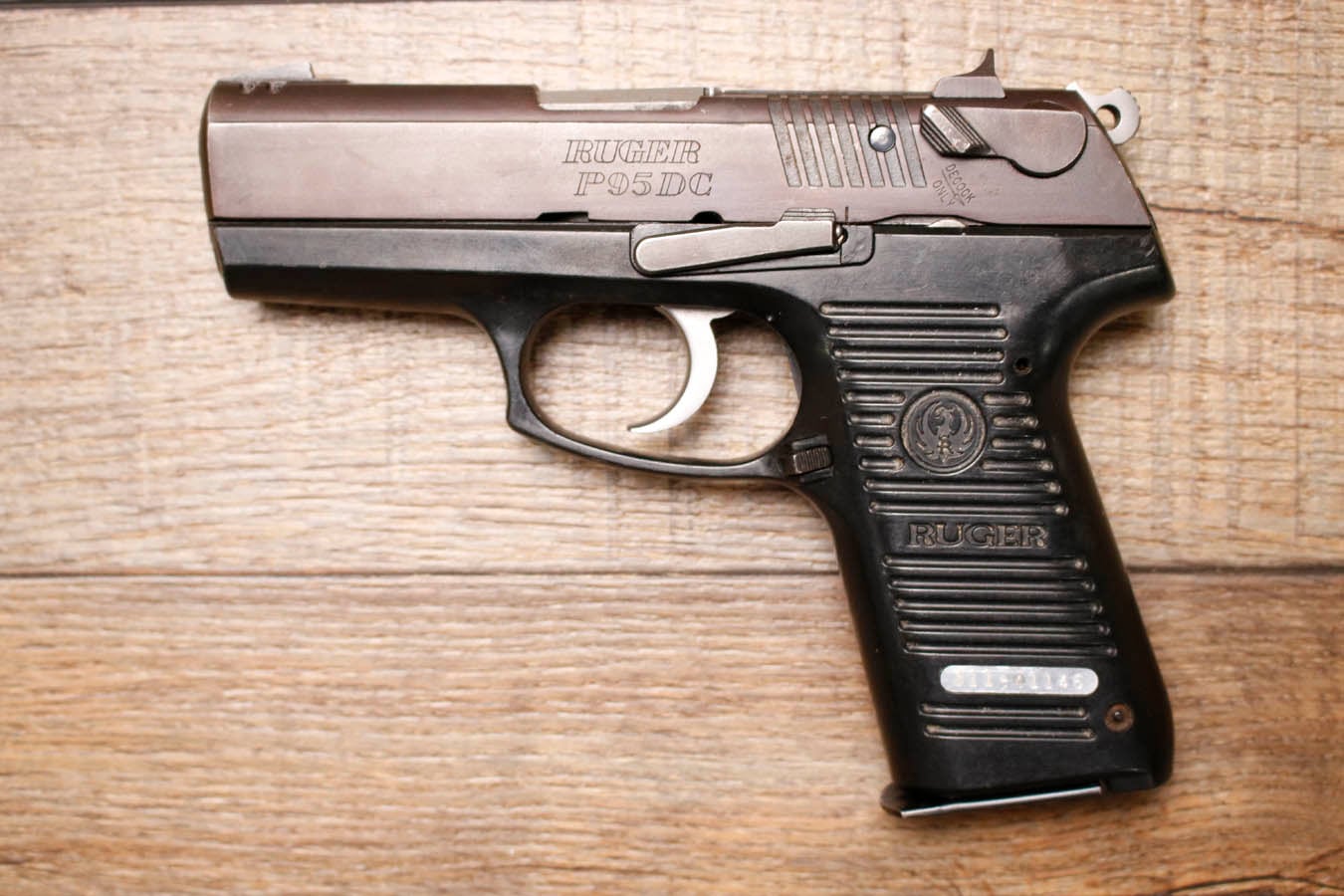 RUGER P95DC 9mm Police Trade-In Pistol