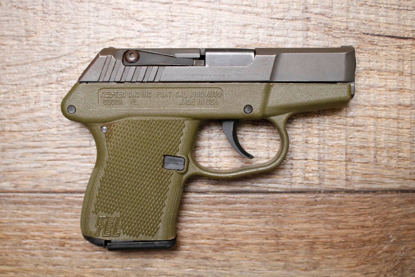KELTEC P3AT 380 ACP Police Trade-In Pistol with Three Magazines