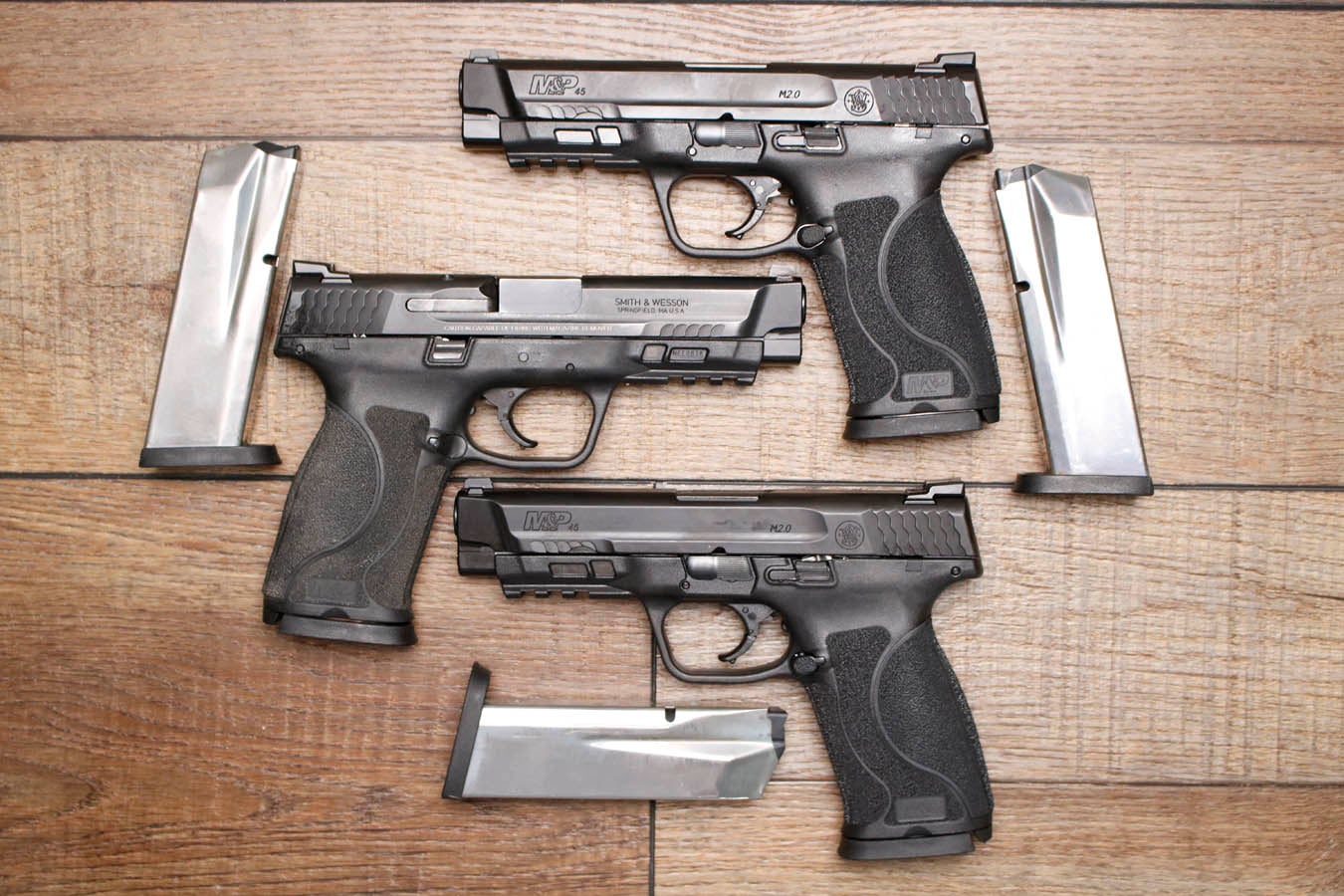 SMITH AND WESSON M&P45 M2.0 45 ACP Police Trade-In Pistol (Very Good Condition)