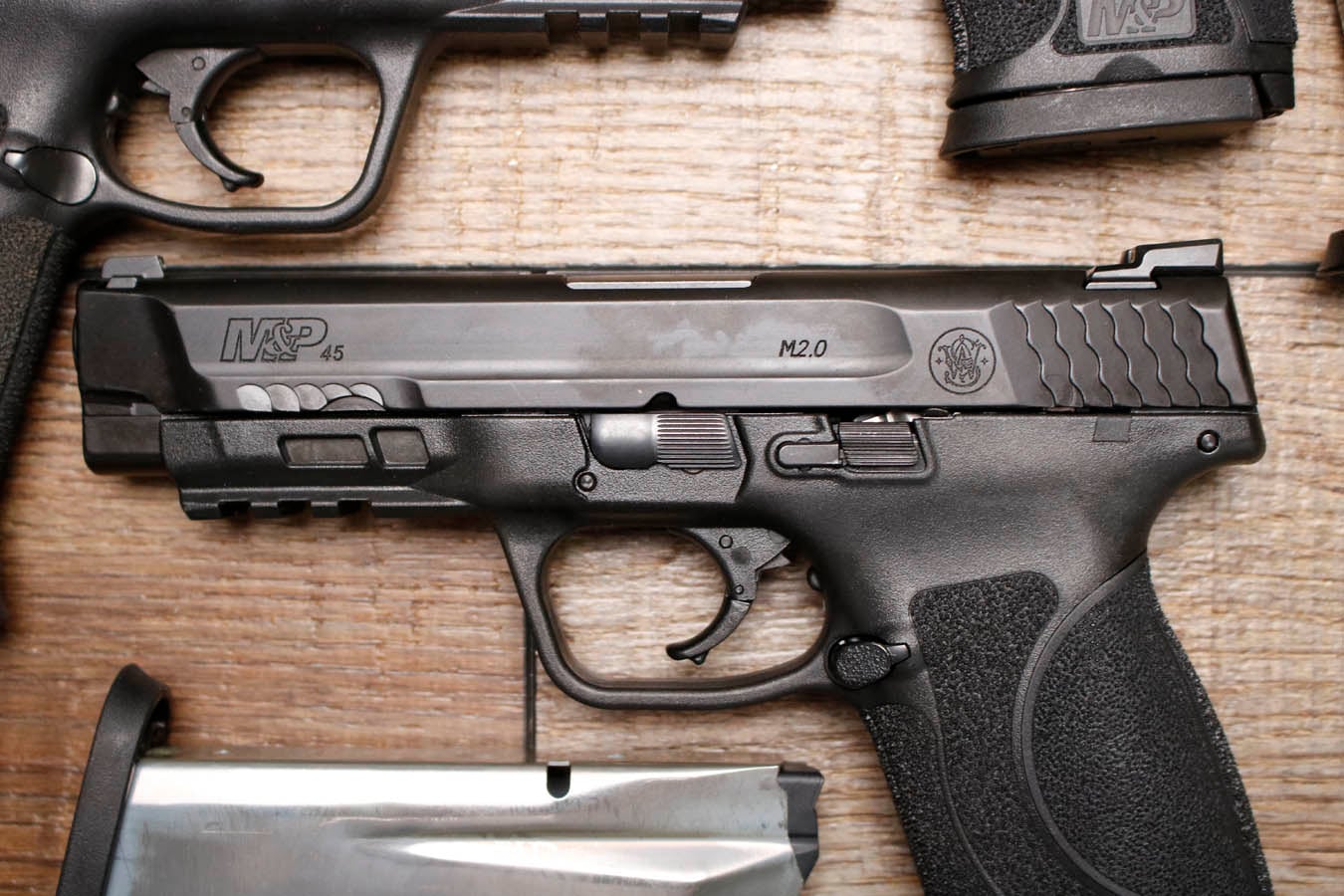 SMITH AND WESSON M&P45 M2.0 45 ACP Police Trade-In Pistol (Very Good Condition)