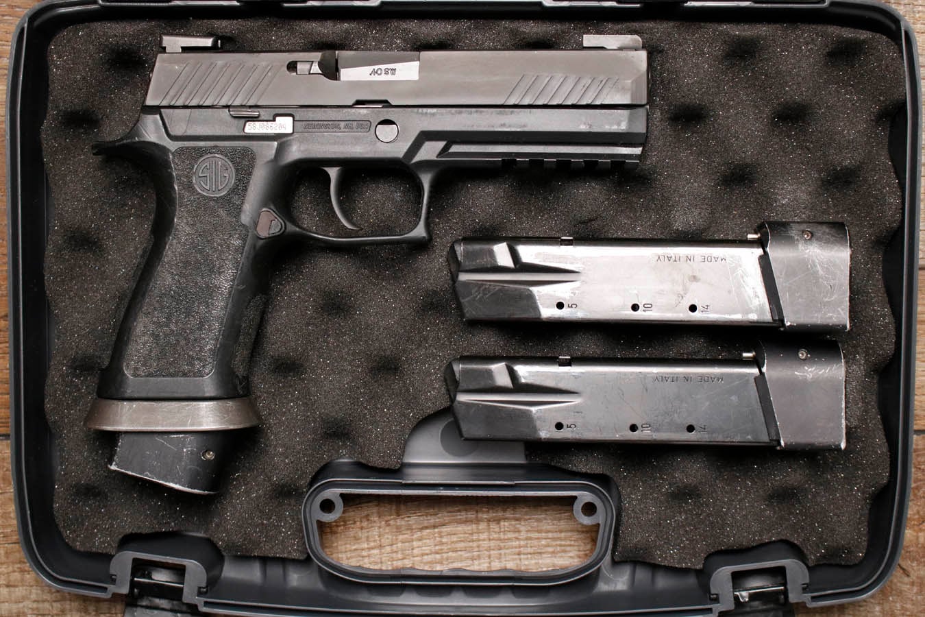 SIG SAUER P320 XFull 40 S&W Police Trade-In Pistol