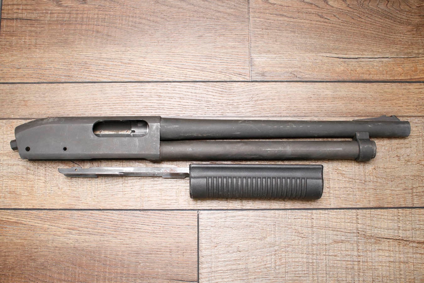 REMINGTON 870 Police Magnum 12GA Police Trade-In NFA Short Barrel Shotgun (Receiver, Barrel and Forend, and Mag Tube Only)