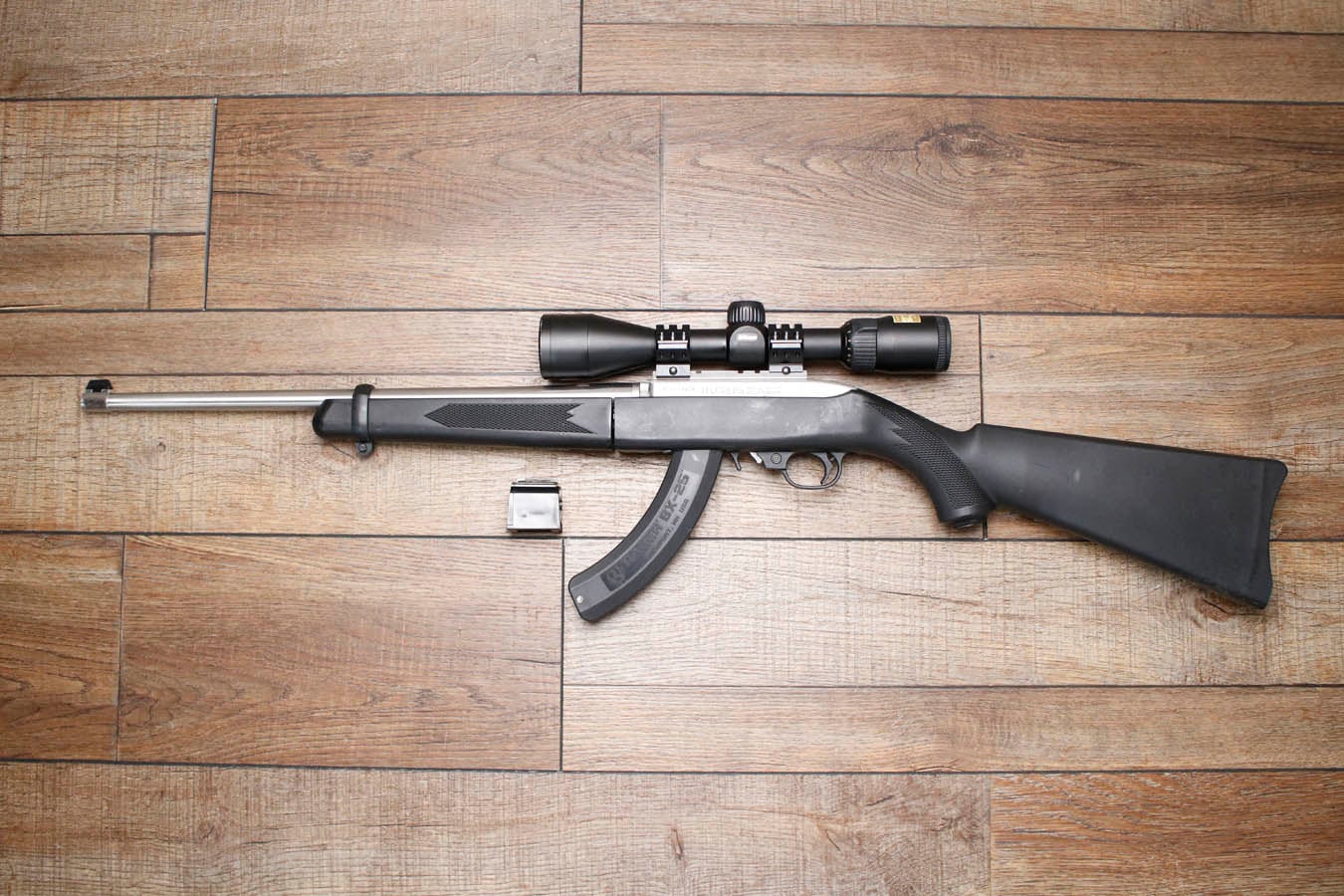 RUGER 10/22 Takedown 22 LR Police Trade-In Rifle with Scope