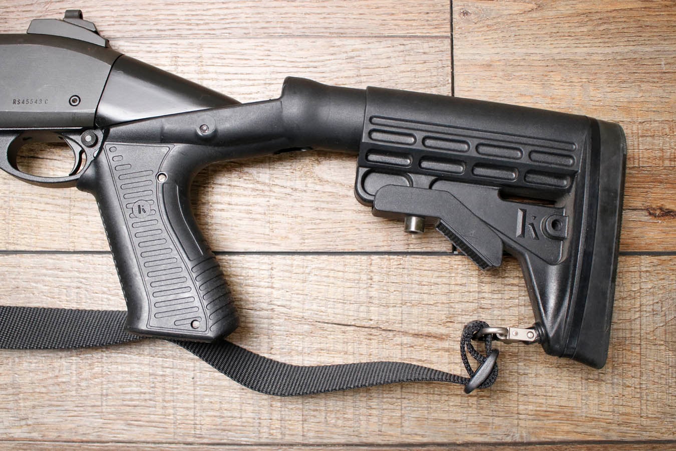 REMINGTON 870 Police Magnum 12GA Police Trade-In NFA Short Barrel Shotgun with Sure Fire Foregrip and Flashlight