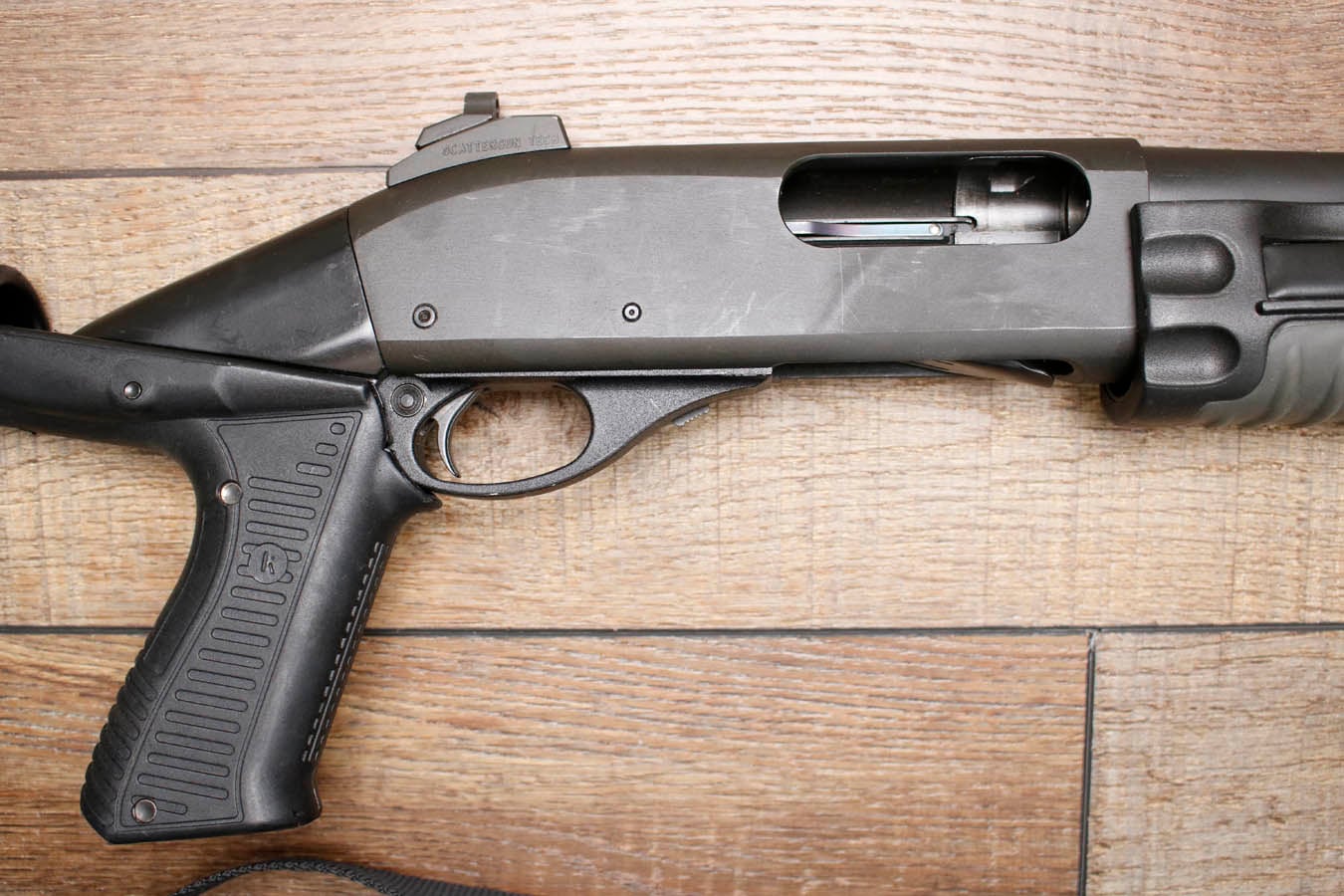 REMINGTON 870 Police Magnum 12GA Police Trade-In NFA Short Barrel Shotgun with Sure Fire Foregrip and Flashlight