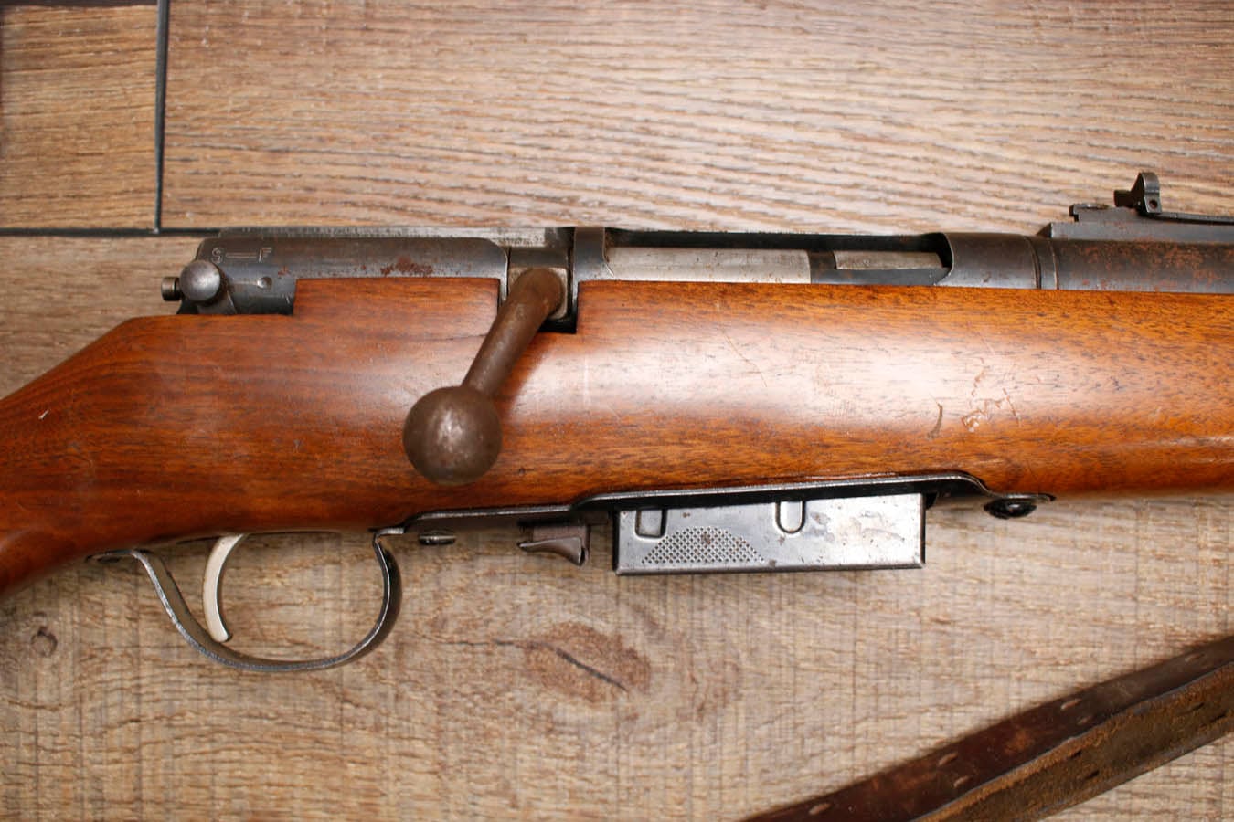 MARLIN 55S 12GA Police Trade-In Bolt Action Shotgun