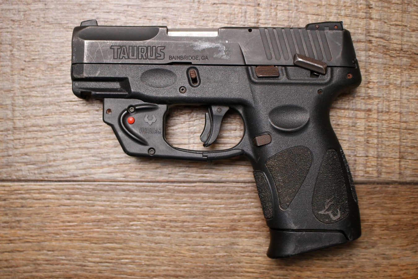 TAURUS G2C 9mm Police Trade-In Pistol with Viridian Laser