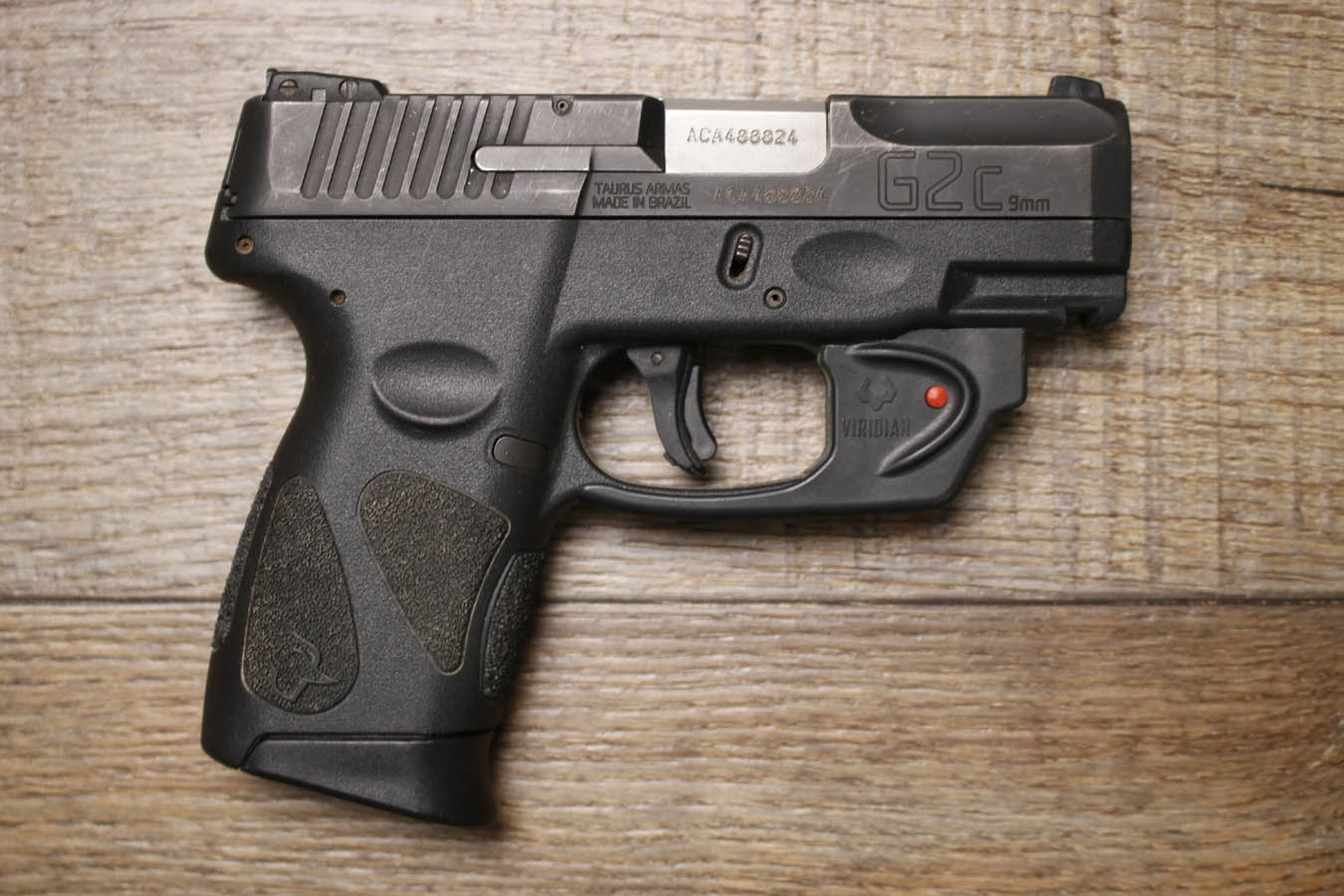 TAURUS G2C 9mm Police Trade-In Pistol with Viridian Laser