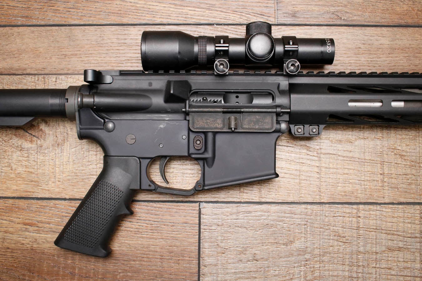 ANDERSON MANUFACTURING AM-15 5.56mm Police Trade-In Pistol with Scope (No Magazine)