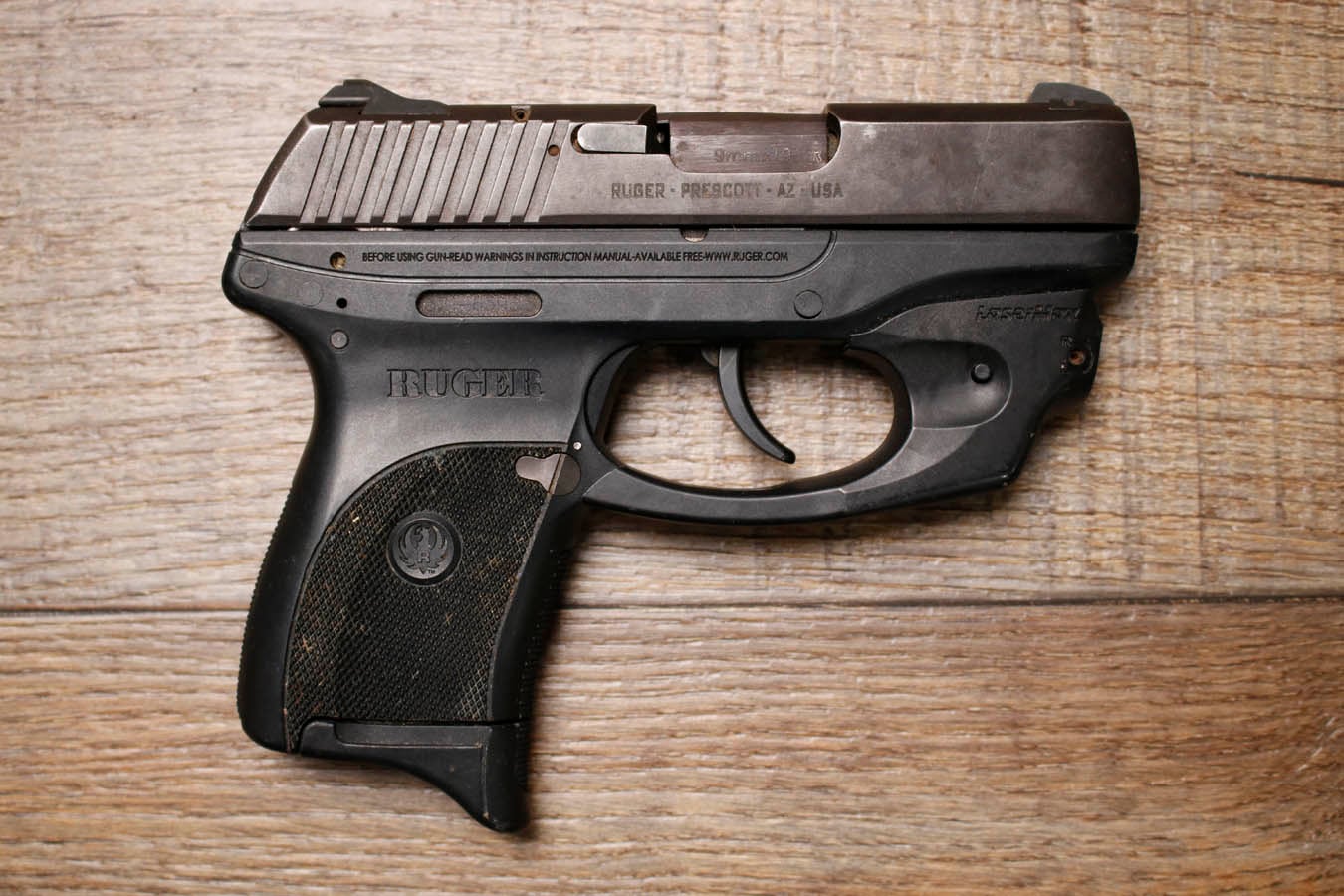 RUGER LC9 9mm Police Trade-In Pistol with Laser