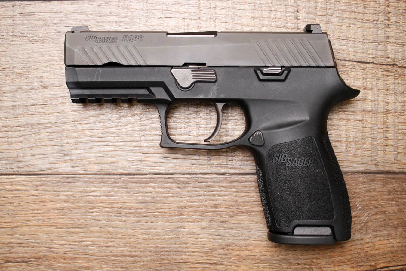 SIG SAUER P320 9mm Police Trade-In Pistol with Three Magazines and Original Box