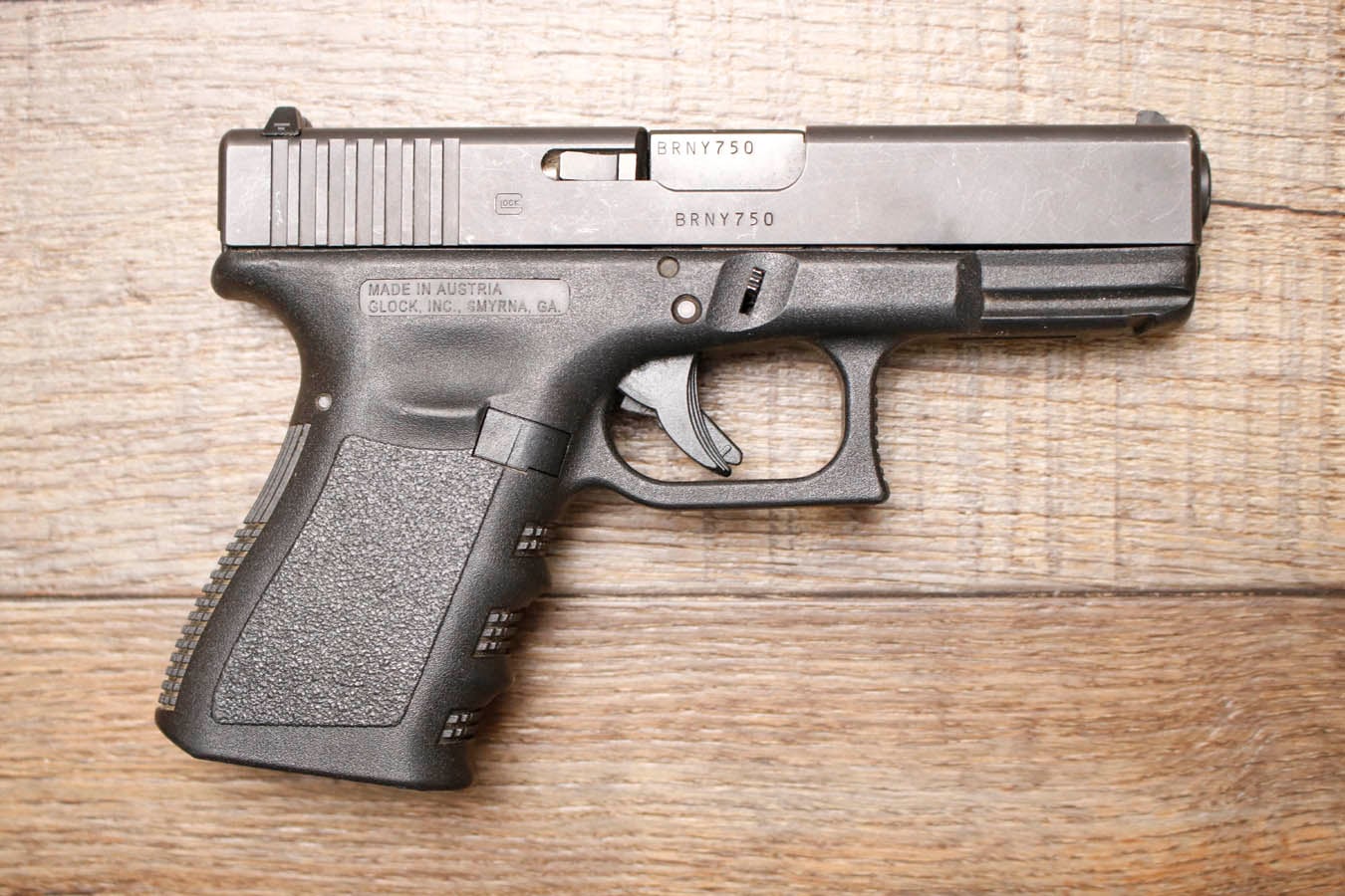 GLOCK 19 Gen 3 9mm Police Trade-In Pistol (No Magazine)