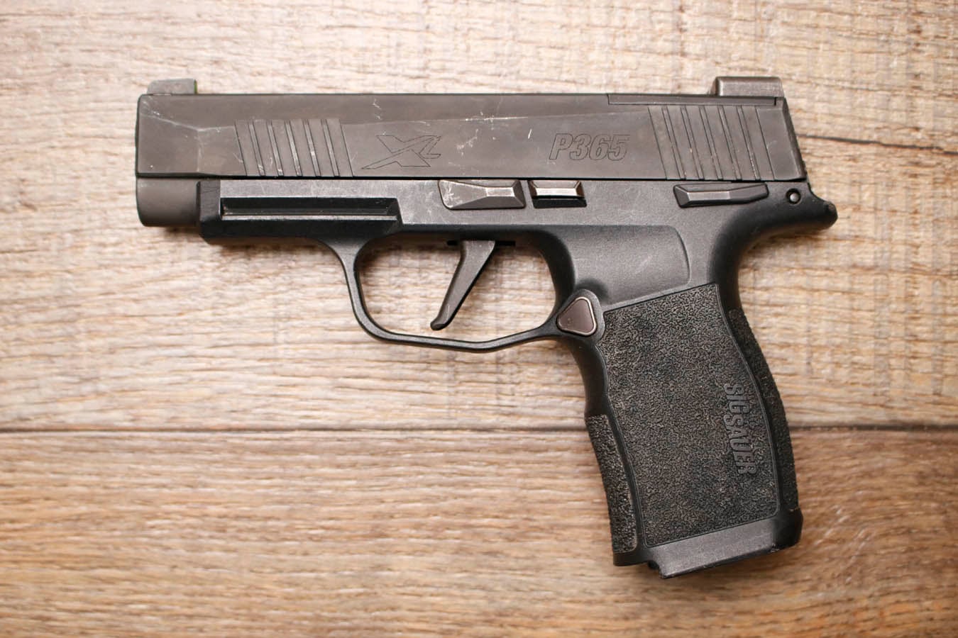 SIG SAUER P365 XL 9mm Police Trade-In Pistol Optic Ready (No Magazine)