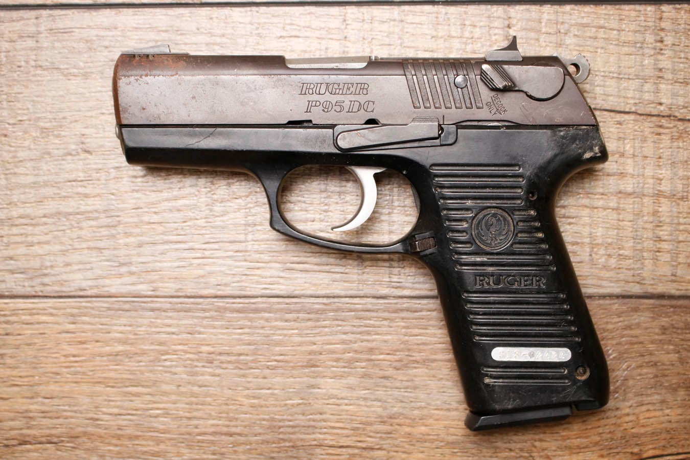 RUGER P95DC 9mm Police Trade-In Pistol
