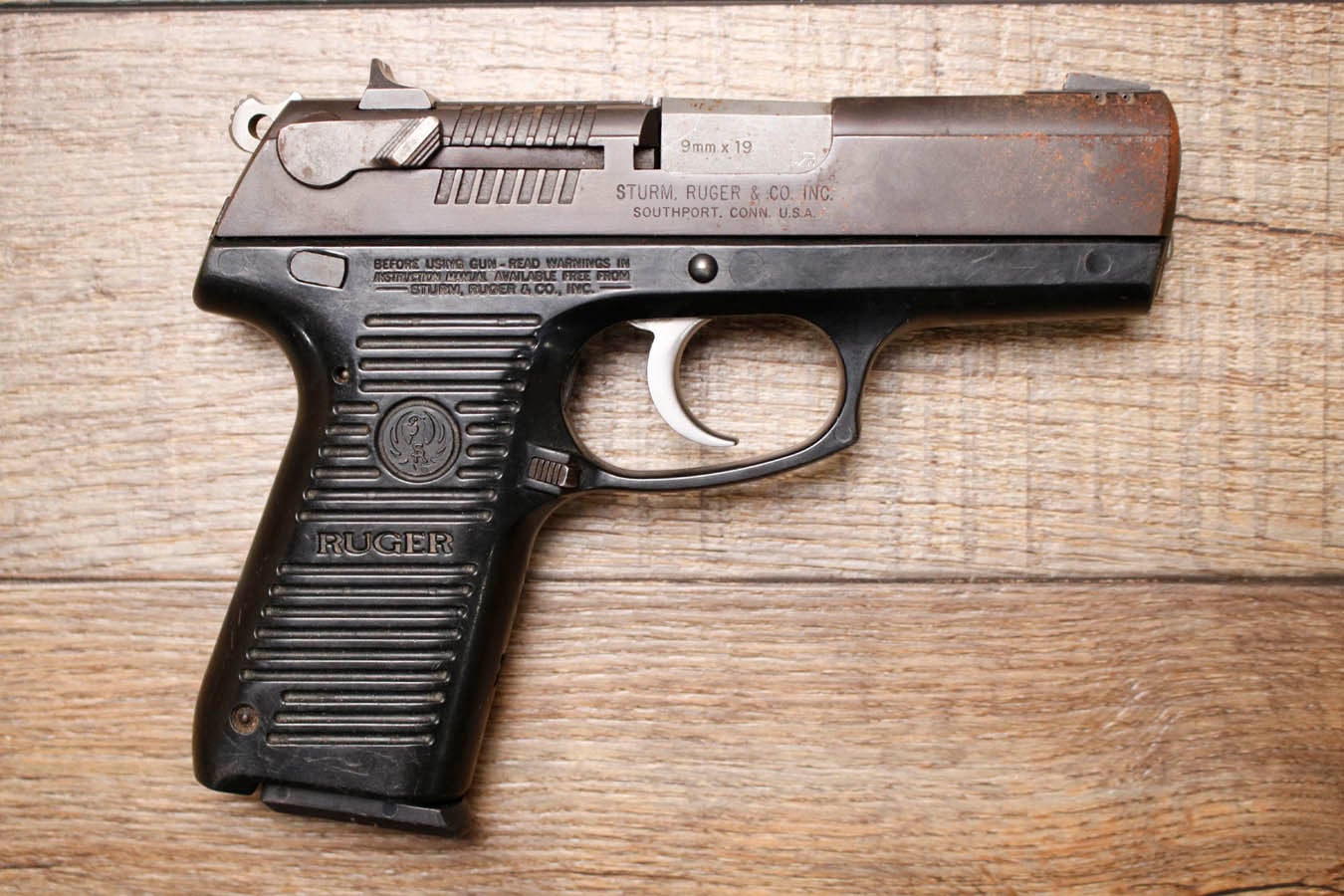 RUGER P95DC 9mm Police Trade-In Pistol