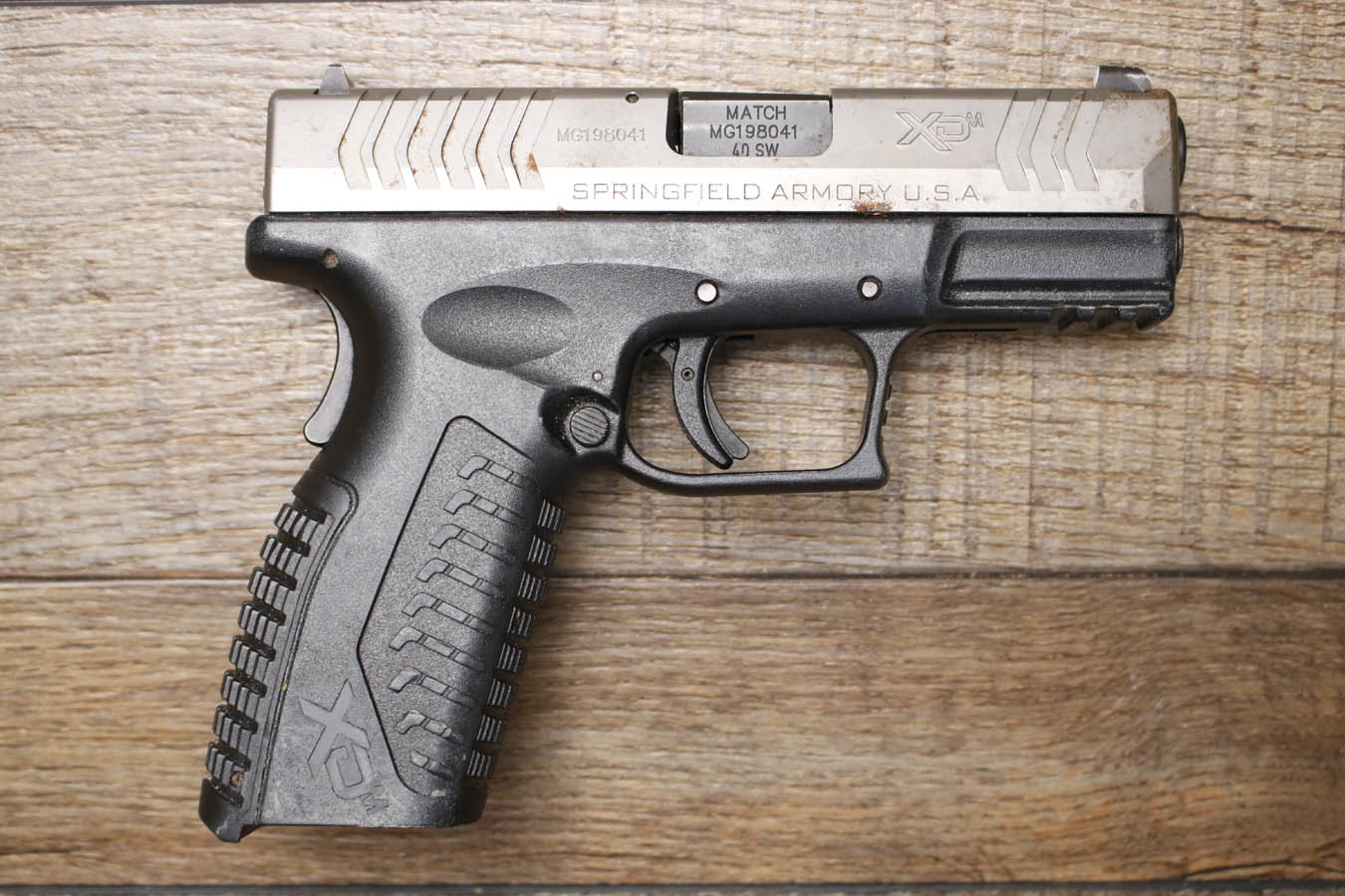SPRINGFIELD XDM-40 40 S&W Police Trade-In Pistol (No Magazine)