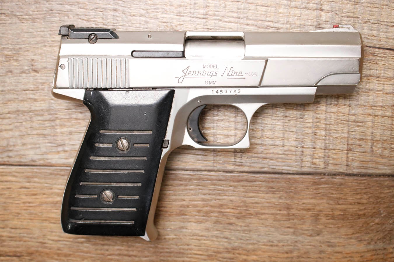 BRYCO Jennings Nine-CA 9mm Police Trade-In Pistol