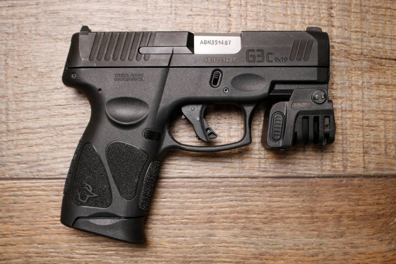TAURUS G3C 9mm Police Trade-In Pistol with Laser