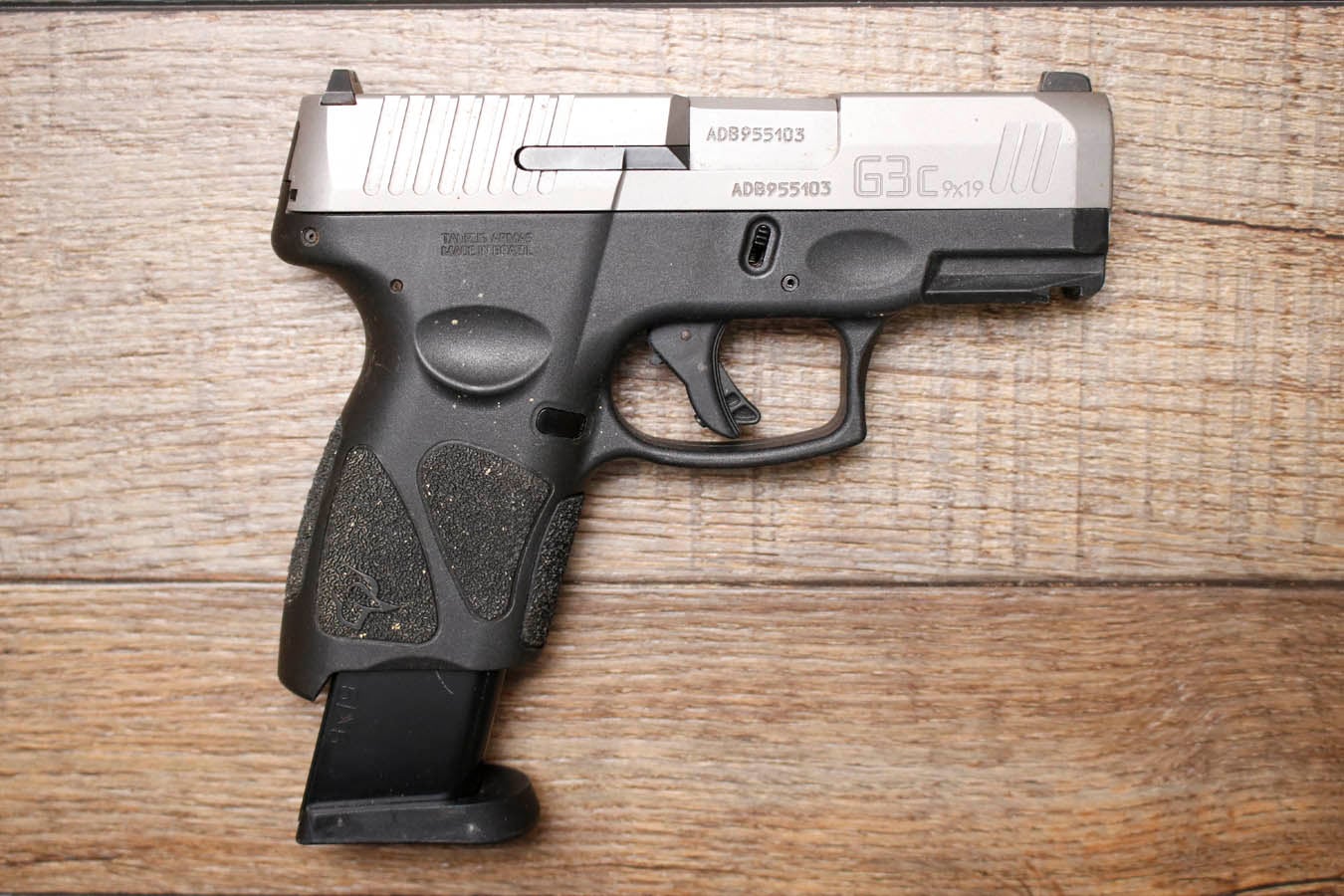 TAURUS G3C 9mm Police Trade-In Pistol with Stainless Slide