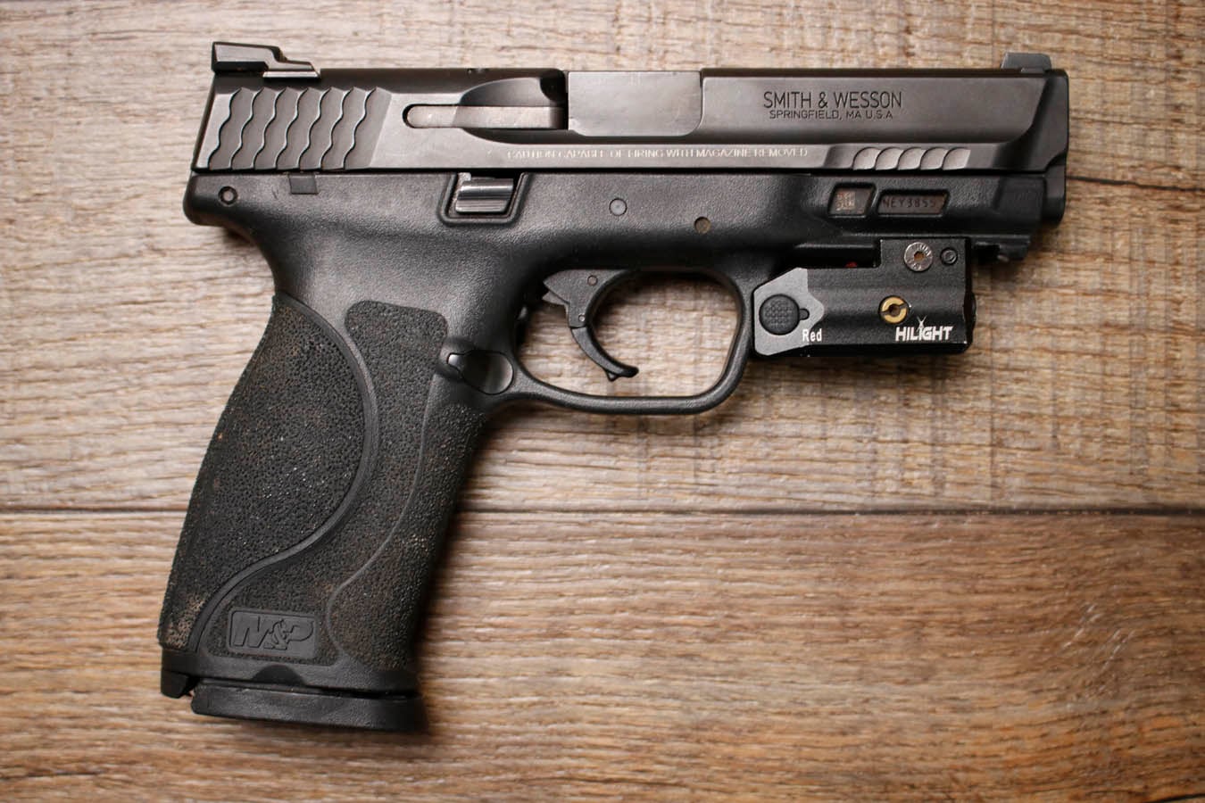 SMITH AND WESSON M&P9 M2.0 9mm Police Trade-In Pistol with Laser