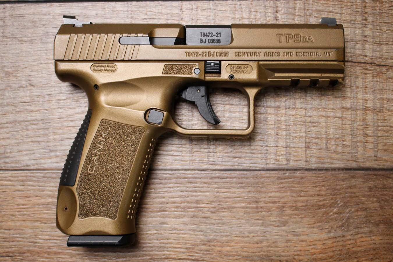 CANIK TP9DA 9mm Police Trade-In Pistol