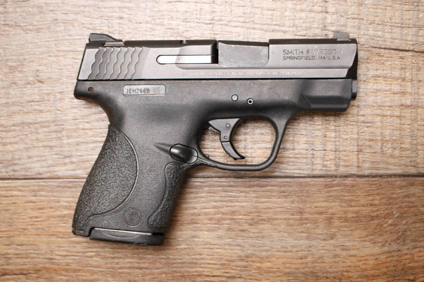 SMITH AND WESSON M&P9 Shield 9mm Gadsen Flag Dont Tread On Me Police Trade-In Pistol