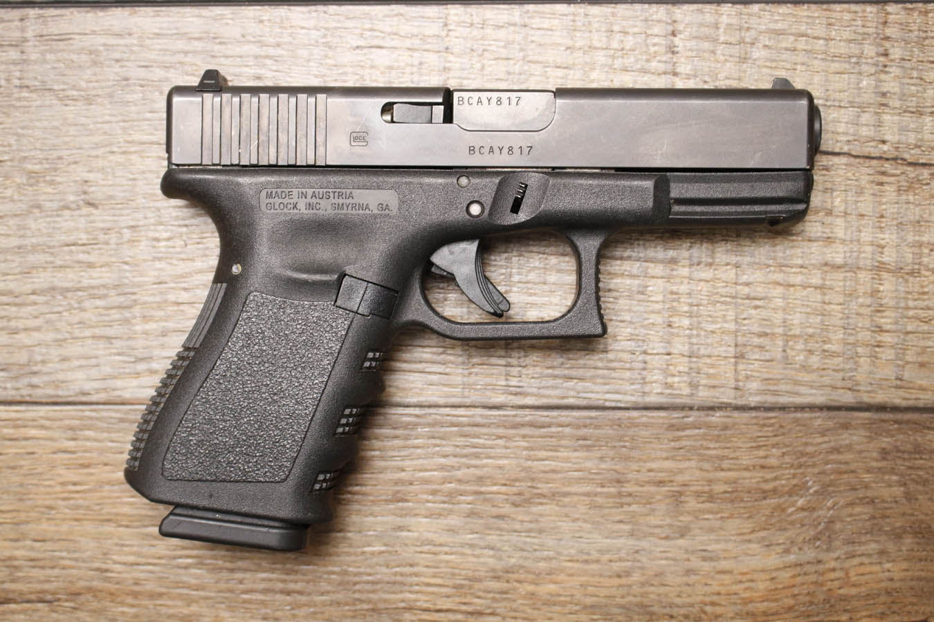 GLOCK 19 Gen 3 9mm Police Trade-In Pistol