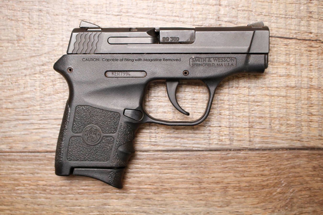 SMITH AND WESSON M&P Bodyguard 380 ACP Police Trade-In Pistol