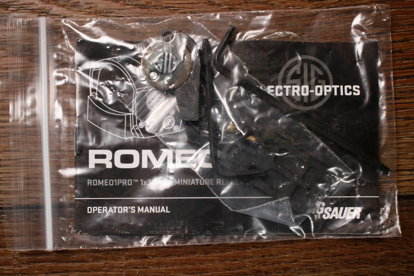 SIG SAUER P320 9mm Police Trade-In Pistol with Romeo 1 Pro Red Dot